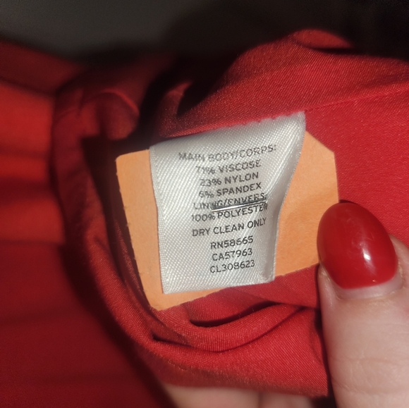 Coral Classique Entier Dress - Picture 6 of 9